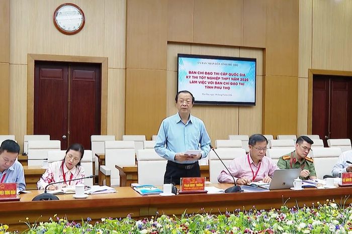[Video] Kiểm tra công tác chuẩn bị Kỳ thi tốt nghiệp Trung học phổ thông năm 2026 - Báo Nhân Dân