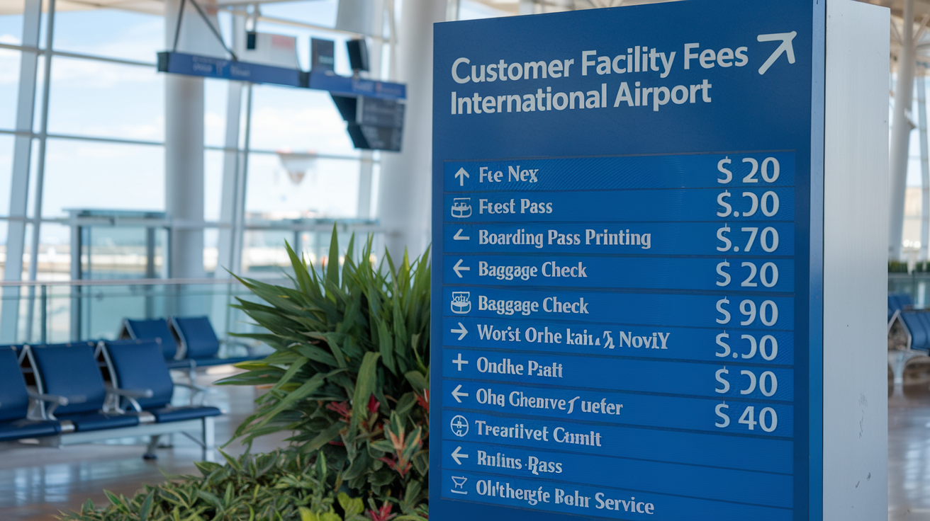Myrtle Beach Airport Customer Facility Fees Explained