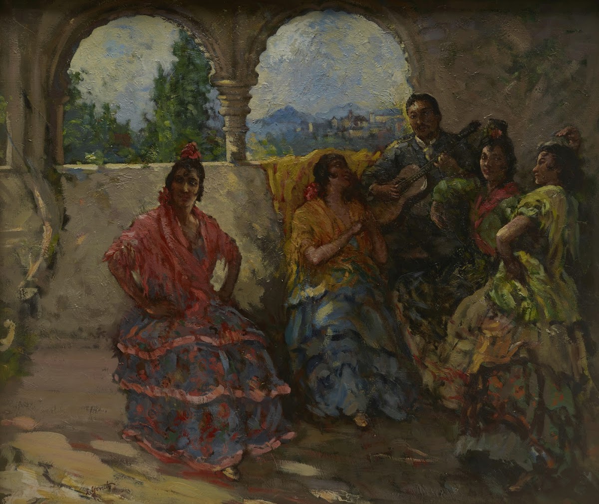 Andalucian Dancers C 1920 1924
