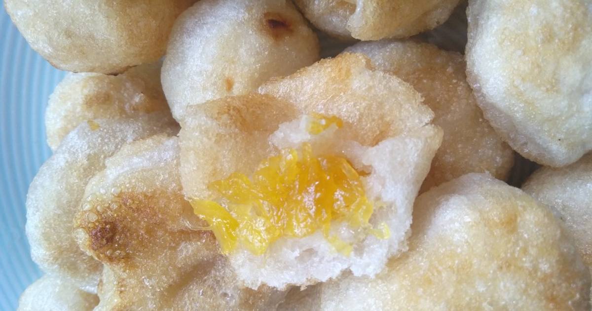 Bánh nếp chiên nhân mứt khóm