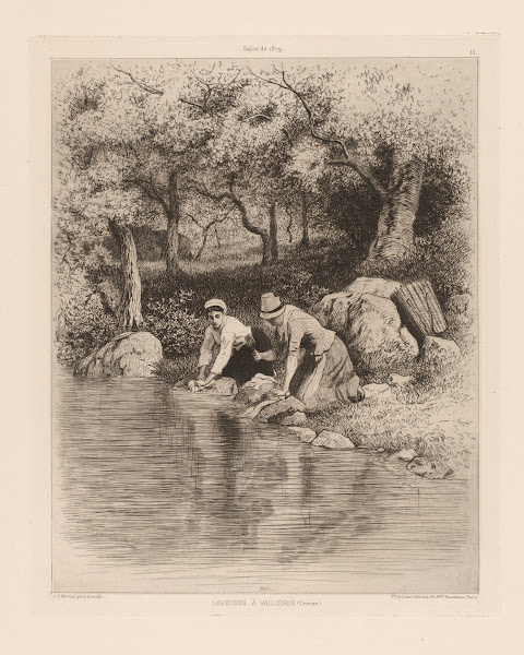 Laveuses à Vallières 1880