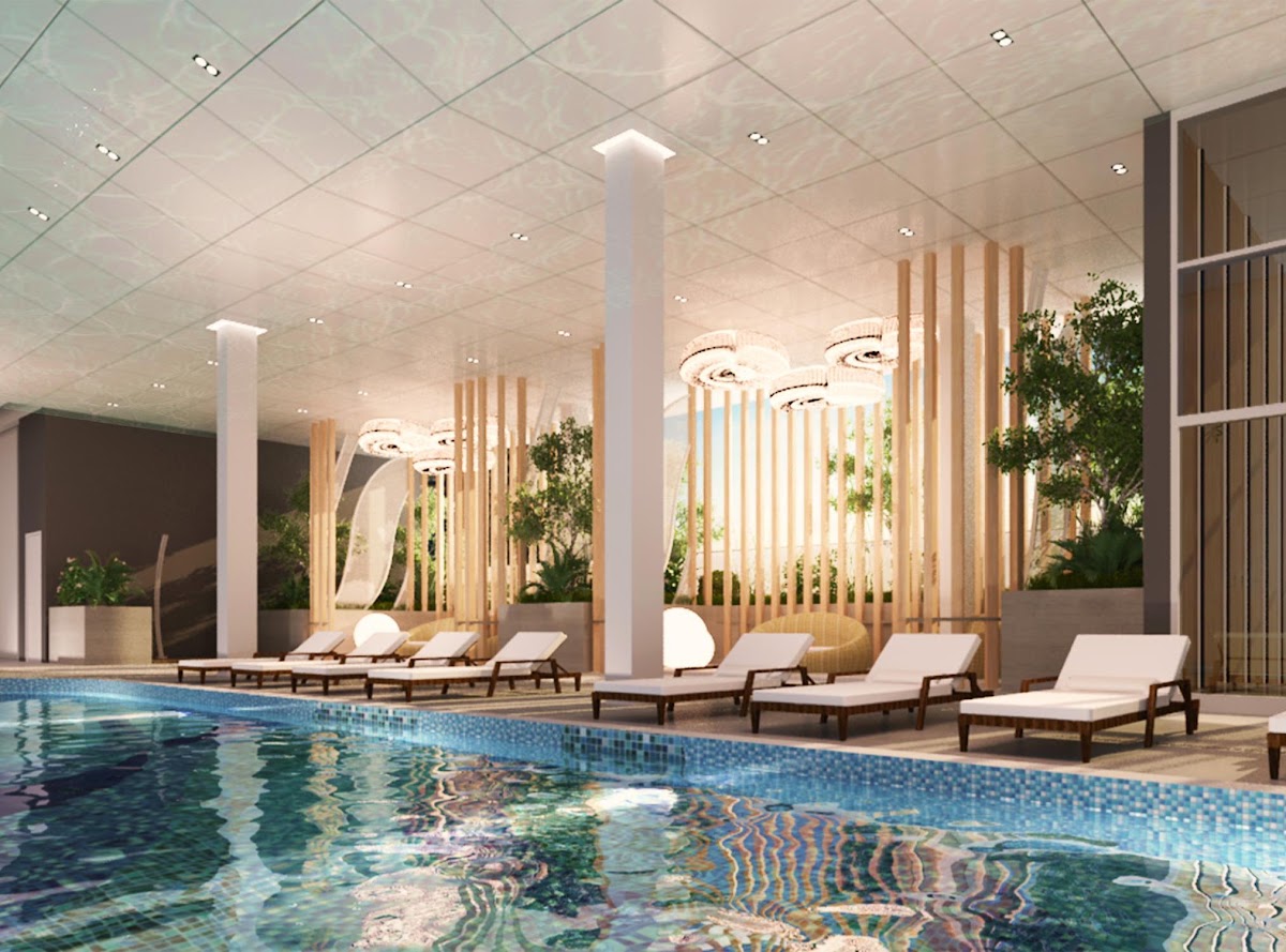 Golden Crown Residence — indoor swimming pool
