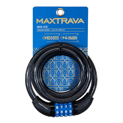 CADEADO MAXTRAVA 1,5MT COM SENHA