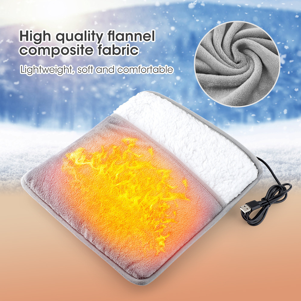 Foot warmer mat with pull switch
