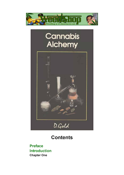 Cannabis Alchemy D. Gold