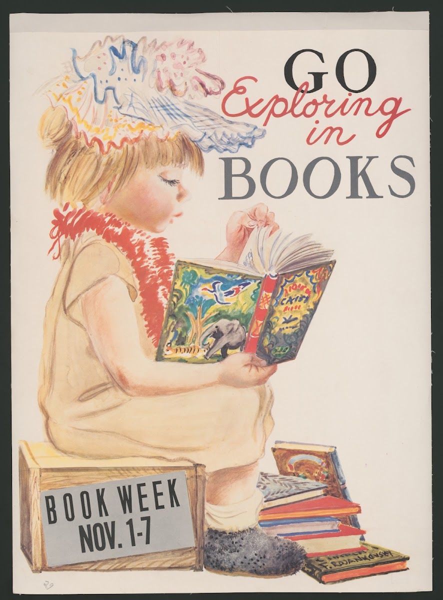 Go exploring in books Book week Nov 1 7 1961