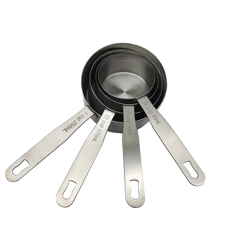 Stainless Steel Measuring Spoon Set, 4-piece