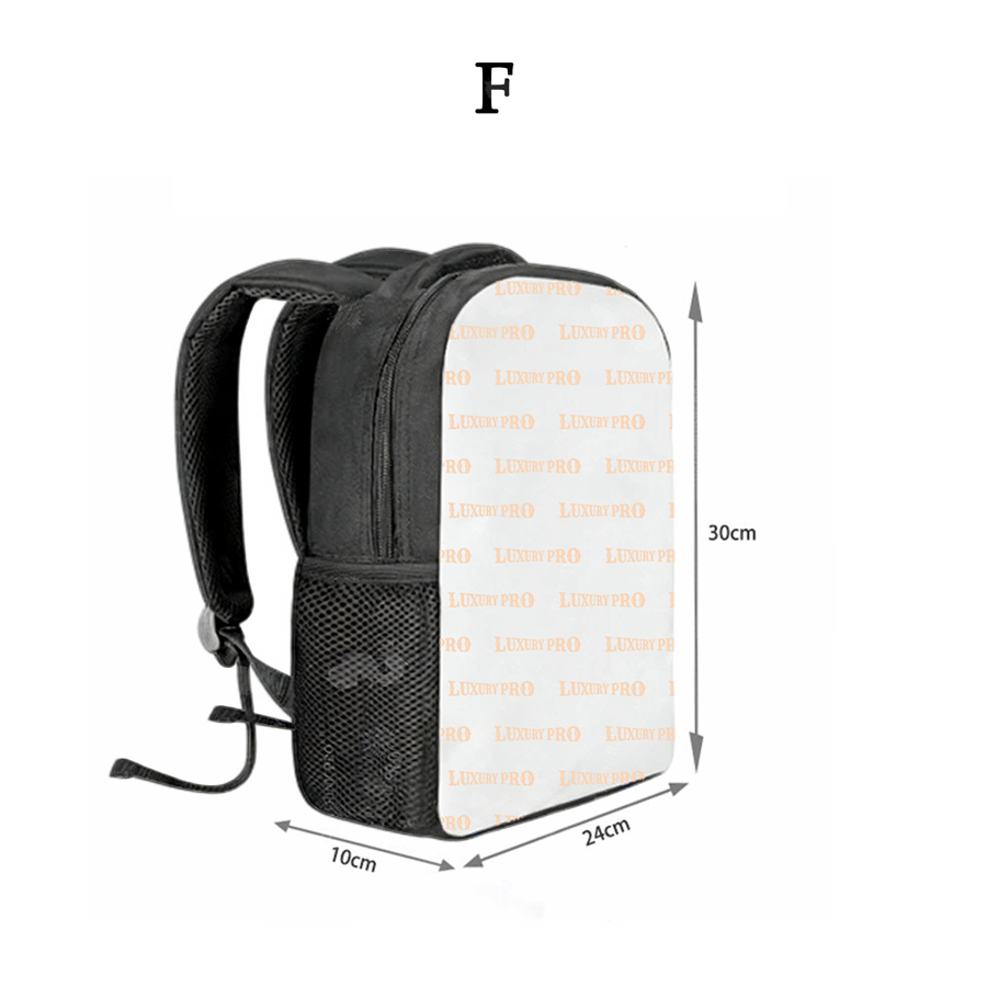 3D 12-inch student backpack