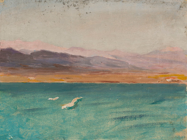 Marine landscape From the journey to Palestine 1901
