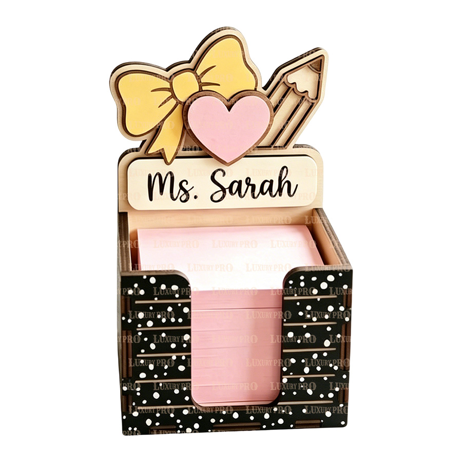 Teacher's Name Sticky Note Box