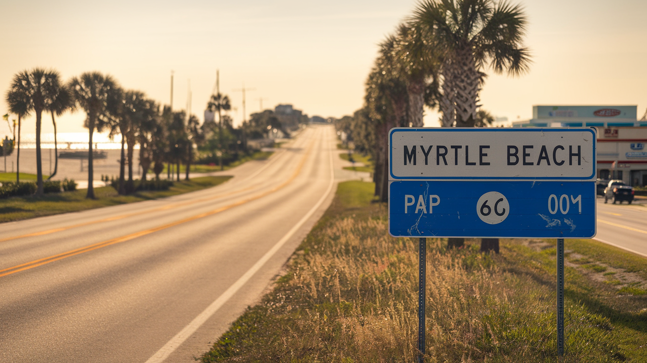 Distance and Travel Guide from Longwood, FL to Myrtle Beach, SC