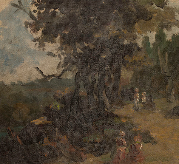 Landscape fragment sketch