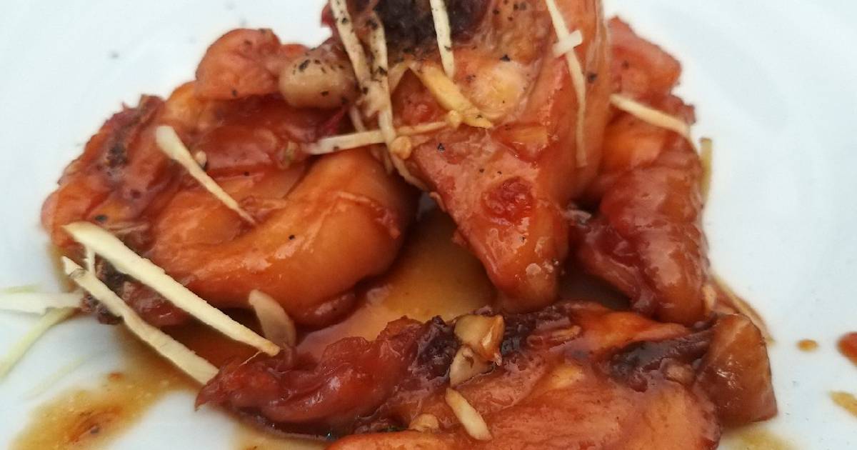 Gà kho gừng