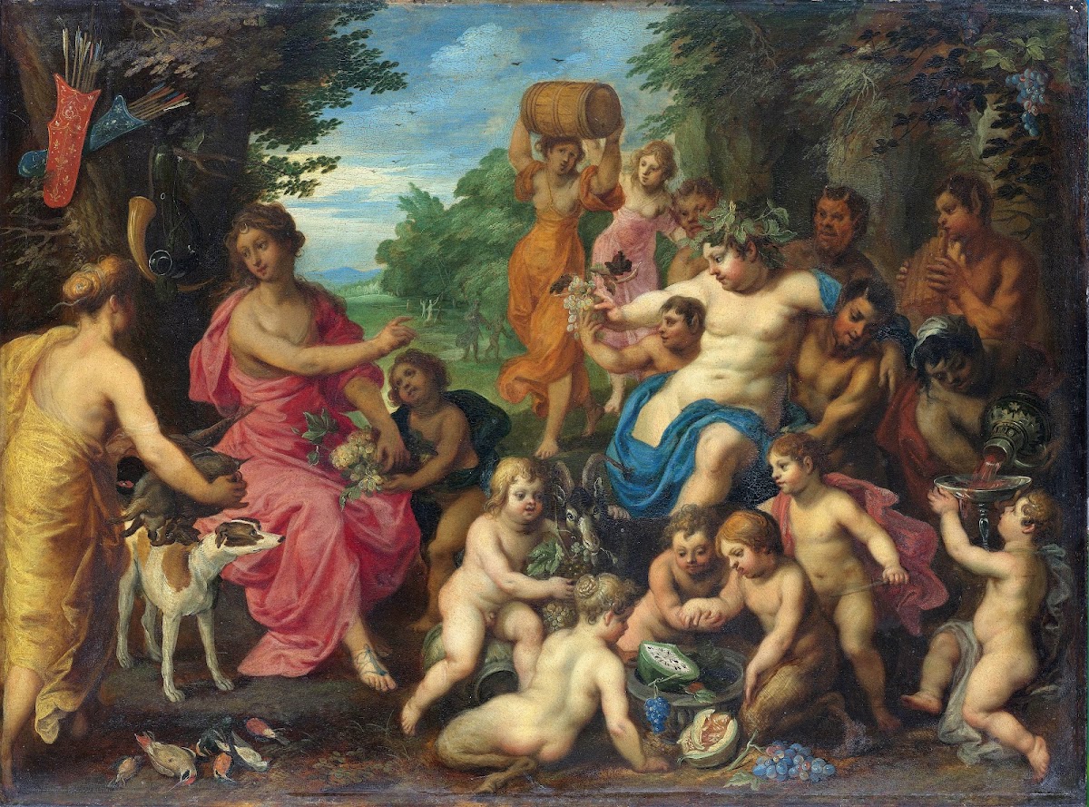 Bacchus and Diana 1600   1632