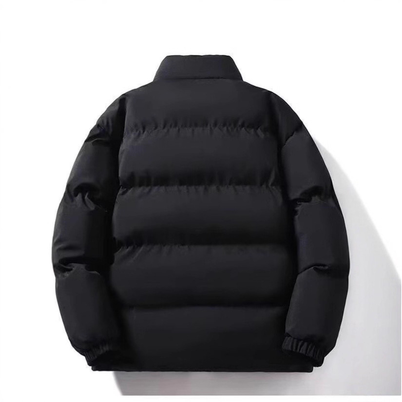 Unisex winter jacket, padded, stand-up collar