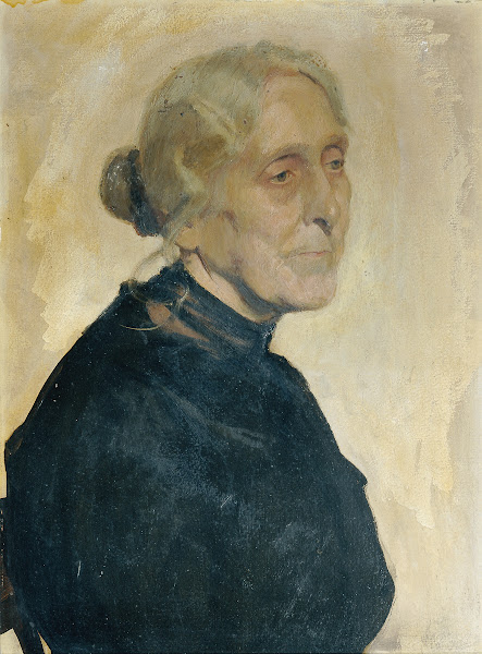 Porträt einer alten Dame
