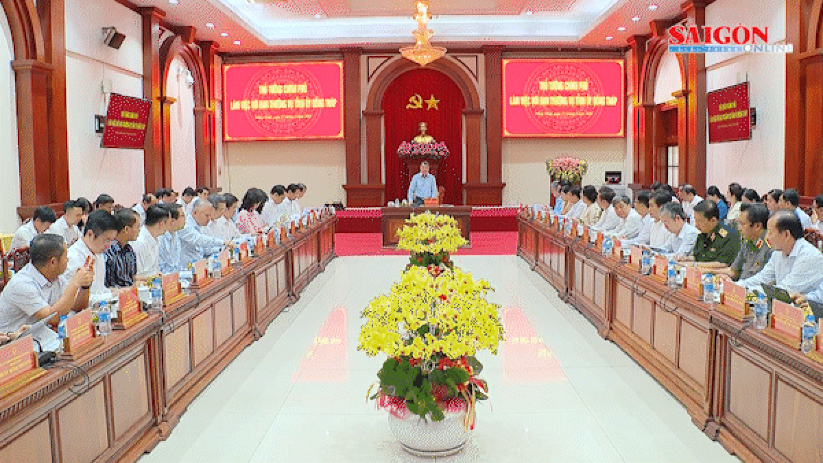 Đồng Tháp phải khai thác hiệu quả dư địa phát triển mới - Báo Sài Gòn Giải Phóng