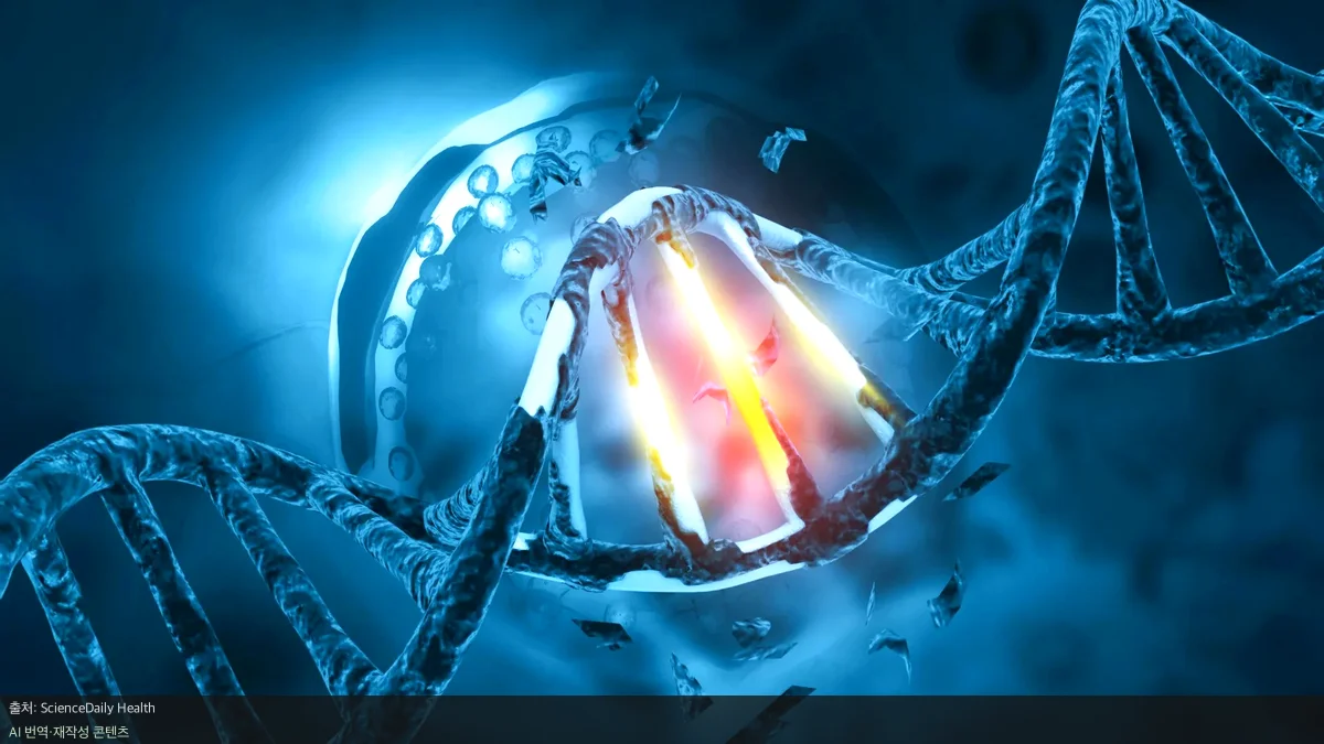 암 발생 원인 - 똑같은 DNA 손상인데 왜 암 발생 원인은 다를까?