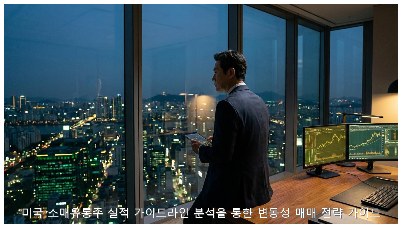 미국 소매유통주 실적 가이드라인 분석을 통한 변동성 매매 전략 가이드 핵심 안내 및 분석 인포그래픽 (2)