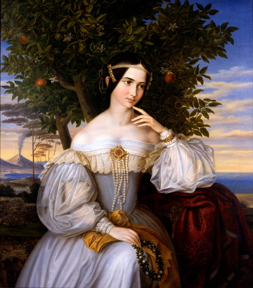Marriage Portrait of Charlotte de Rothschild 1836