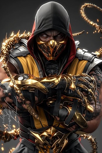 Mortal Kombat Scorpion Picture