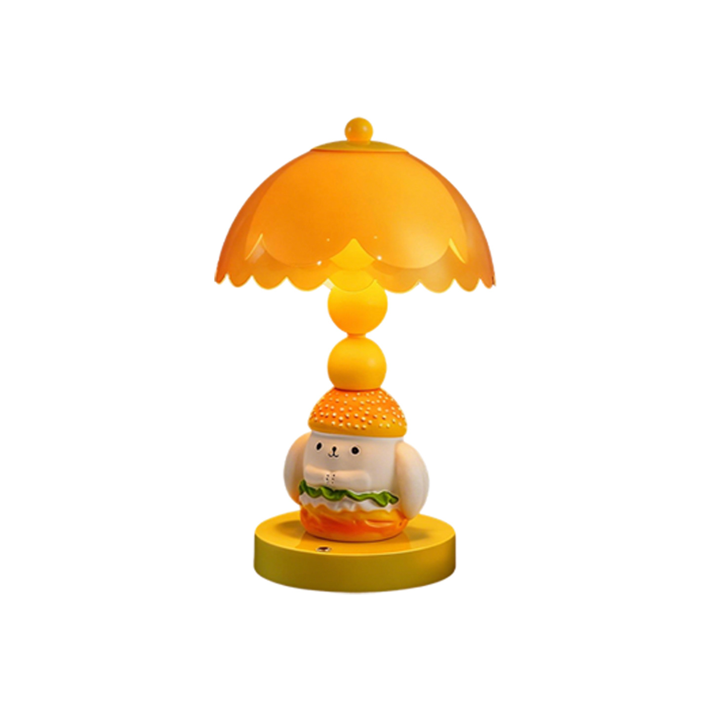Hamburger Dog Table Lamp with LED Touch Switch