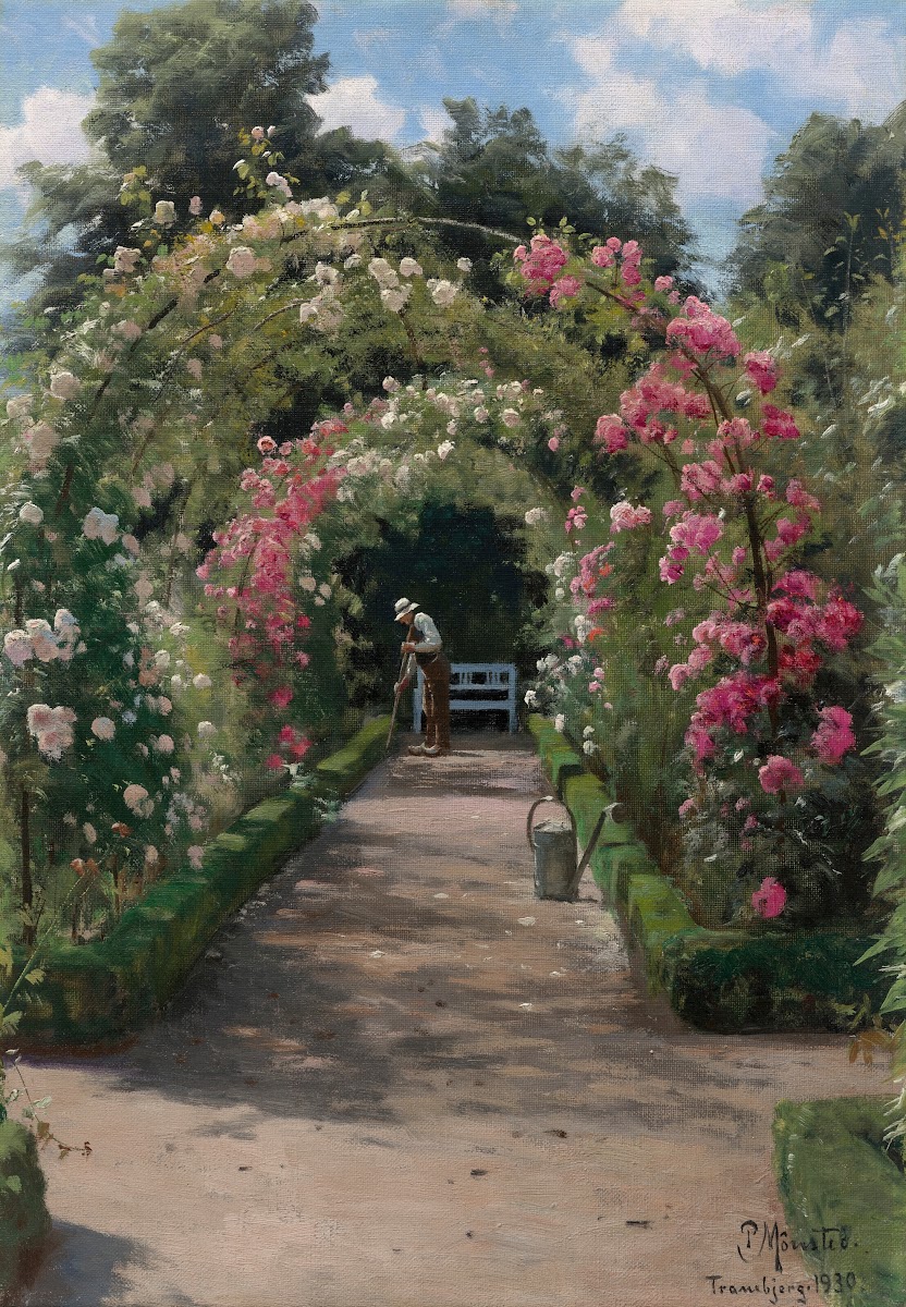 In the garden 1930
