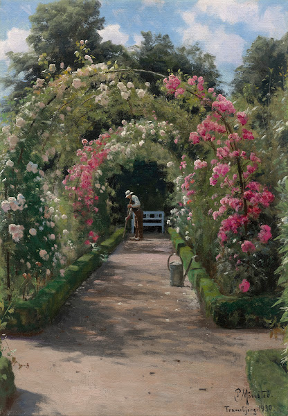 In the garden 1930
