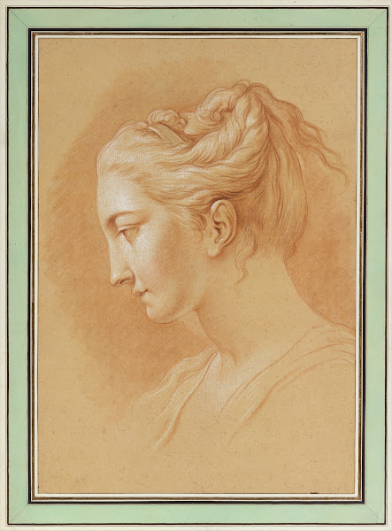 Head Of A Young Woman In Profile To Left