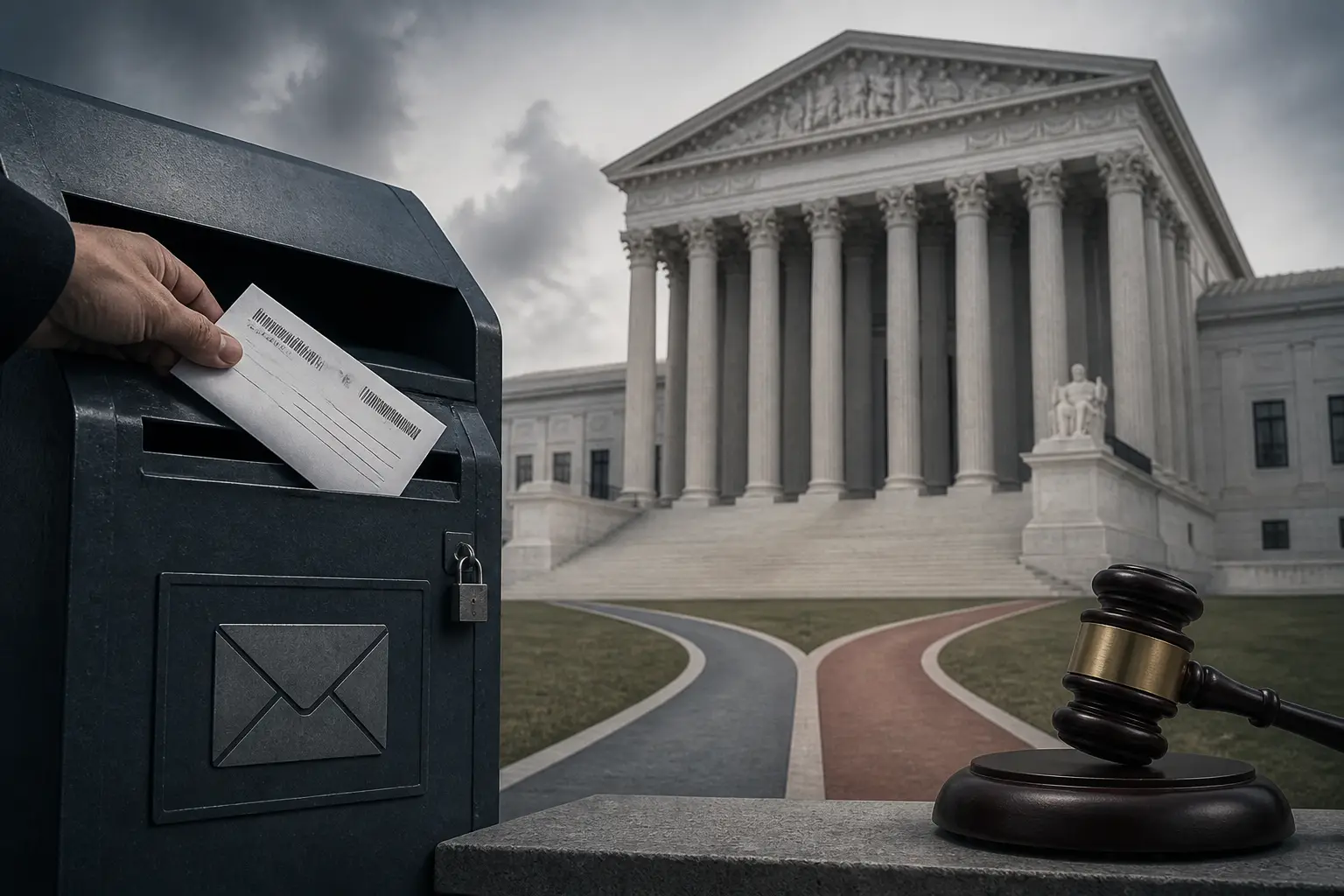 Editorial image for US judge extends block on Trump order to restrict mail-in voting