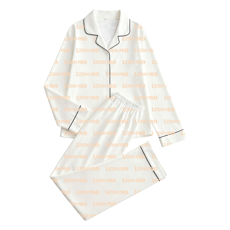 AOP HY Children's Long Sleeve Shirt and Pants Pajama Set
