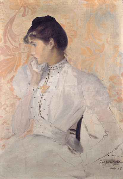 Portrait présumé dHenriette Chabot 1886
