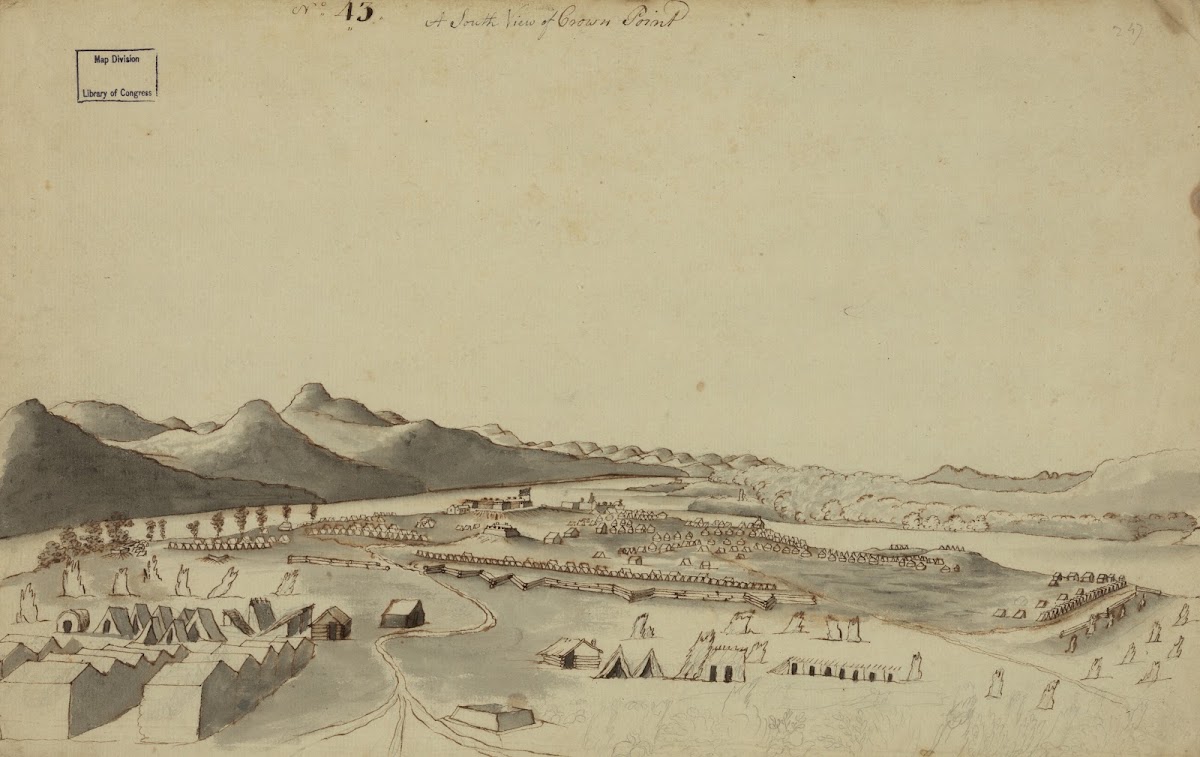A South View Of Crown Point 1760
