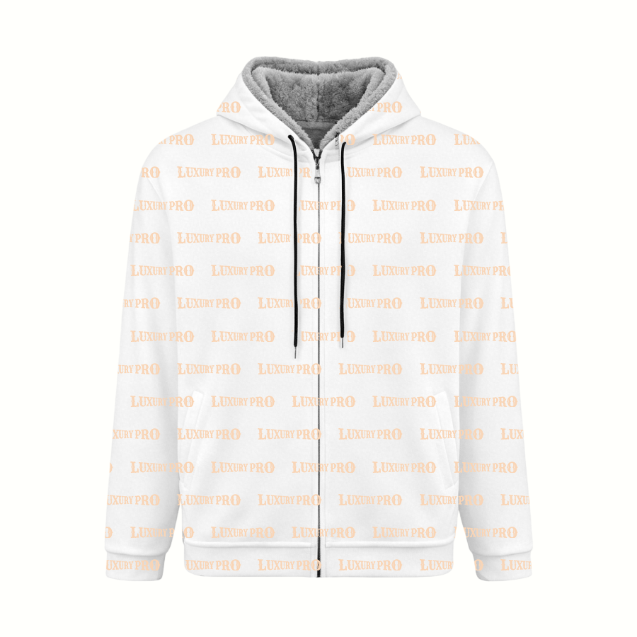 AOP PTB Kids Micro Fleece Zip Up Hoodie
