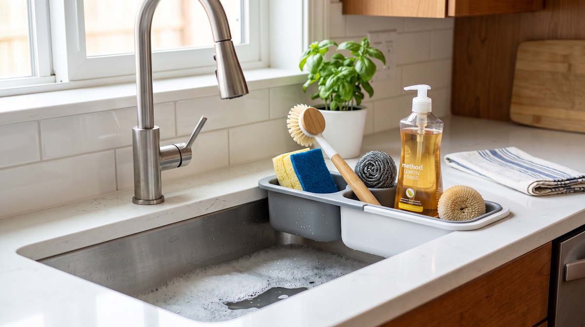 Best Sink Caddies for Dishwashing Supplies (2026) - BEST BUDGET — IN CONTEXT