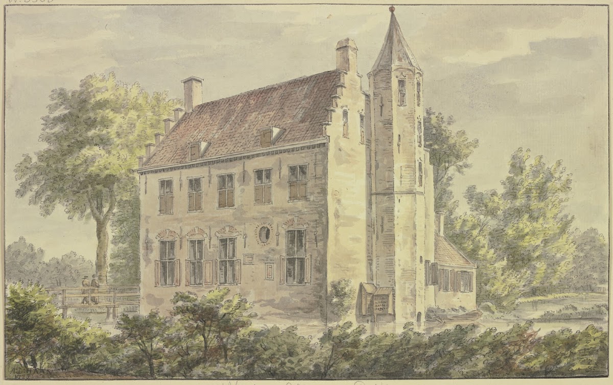 tHuis te Altena by Delft 1728