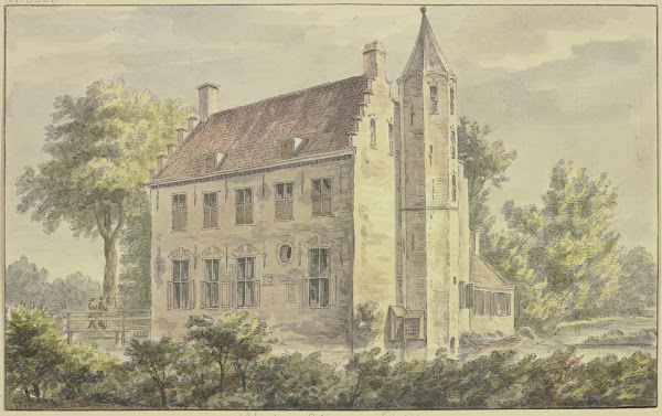 tHuis te Altena by Delft 1728