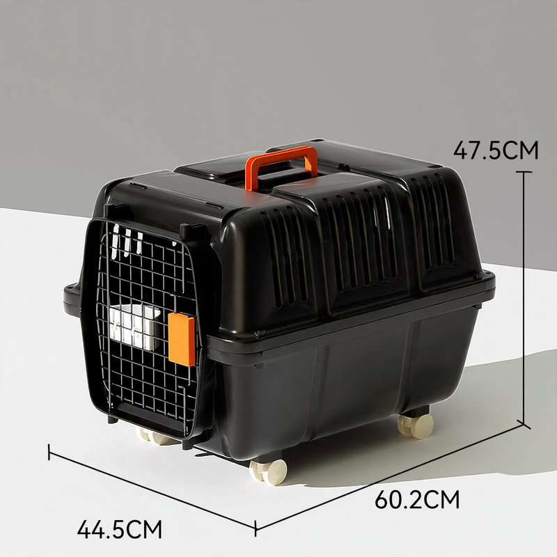 Pet transport box made of ABS, wear-resistant