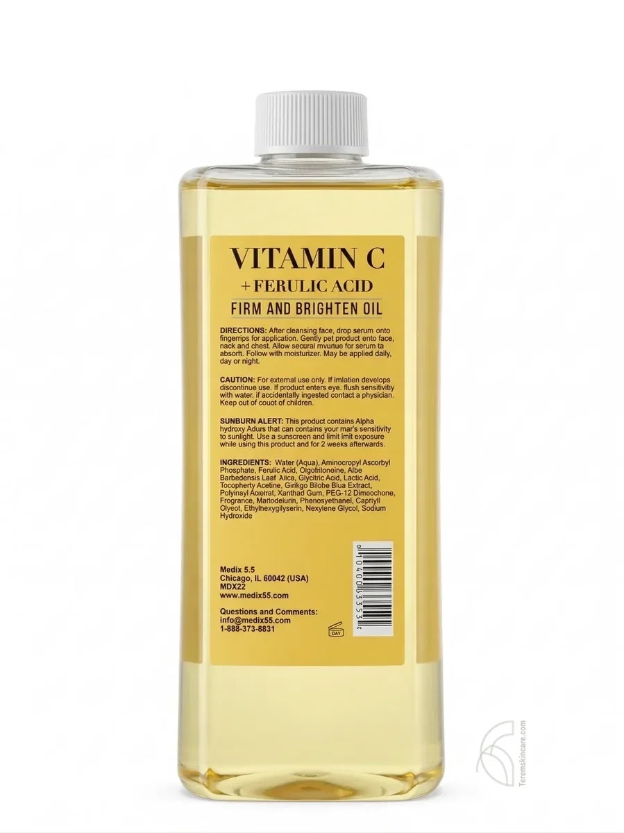 Medix 5.5 Vitamin C + Ferulic Acid Firm And Brighten Oil