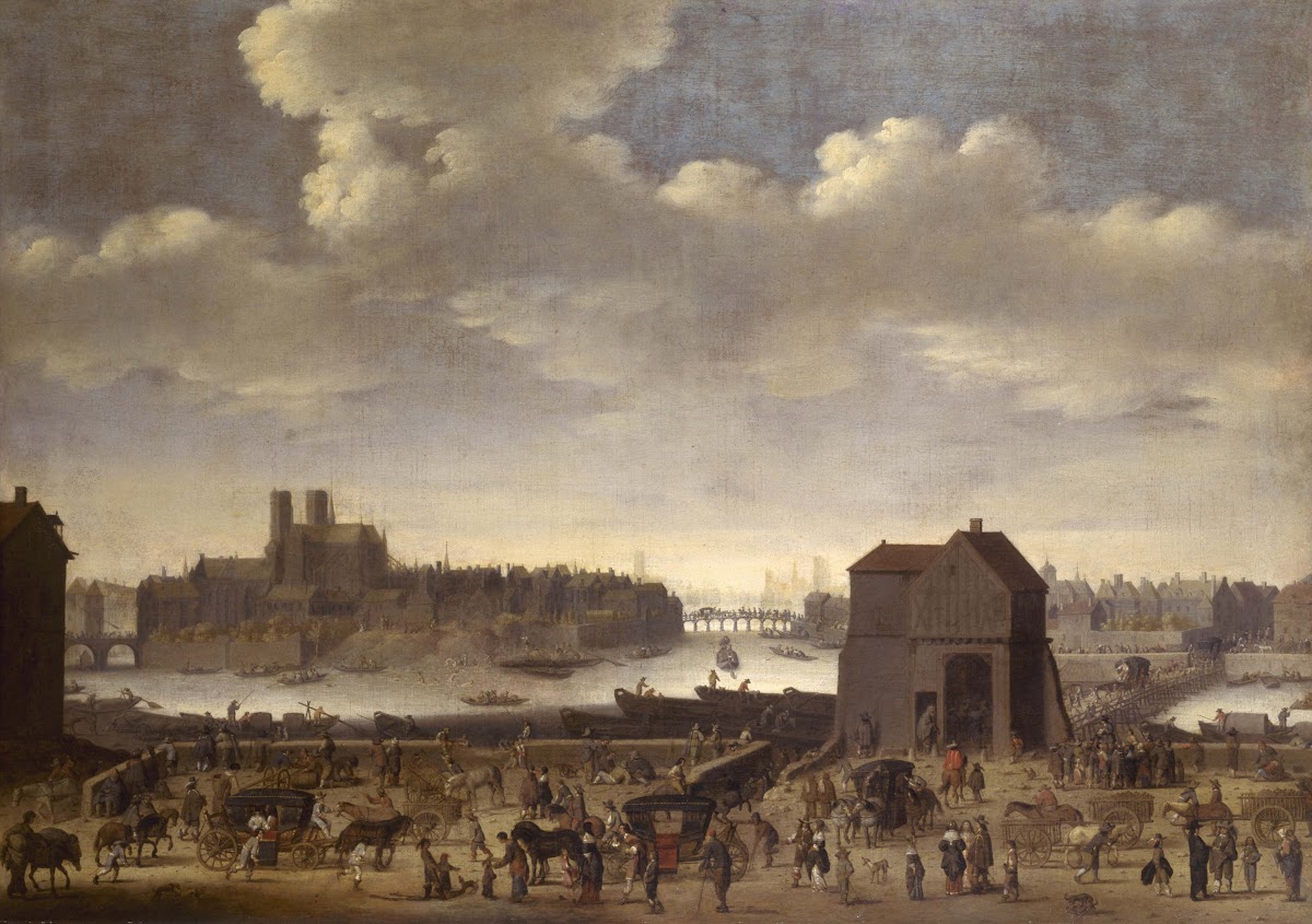 Le Quai Et Le Pont De La Tournelle Vers 1646 1646