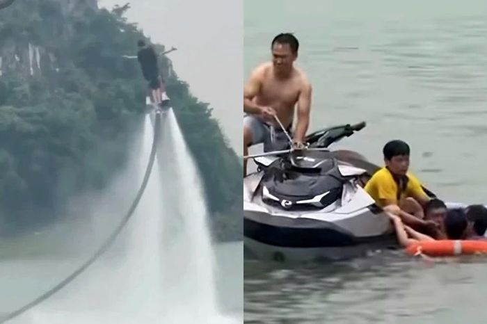 Sự cố flyboard ở Ninh Bình: Khách hàng chi tiền triệu để trải nghiệm hoạt động - Chuyên trang Hoa Học Trò - Báo Tiền Phong