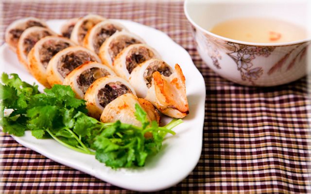 Mực Nhồi Thịt Chiên