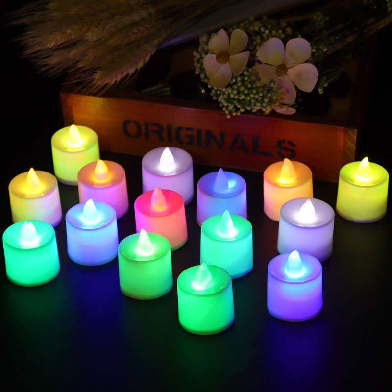 LED candle light, cylindrical