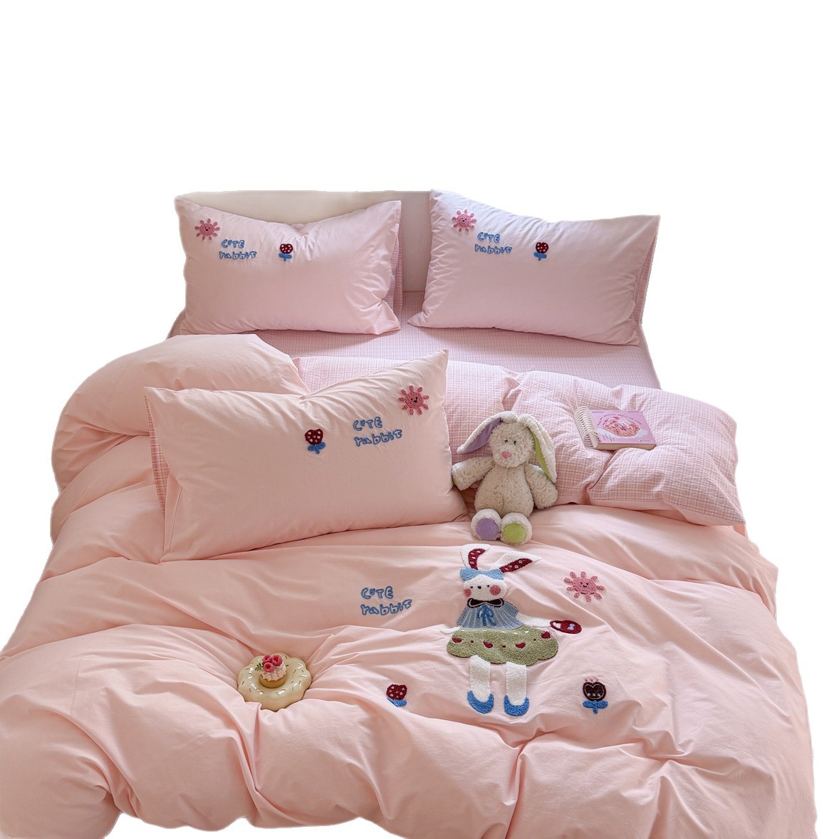 Bedding Set, 3-4 Pieces, Cotton, Cartoon