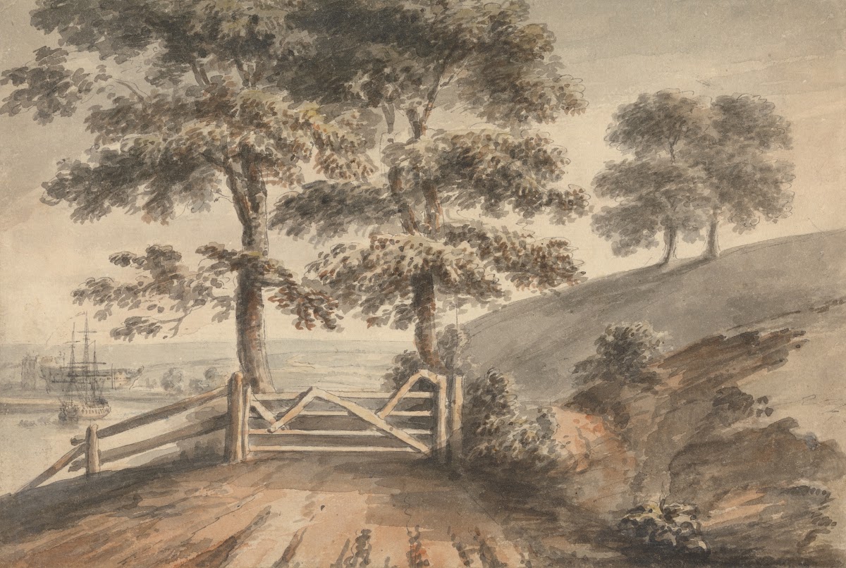 View from Ashton Meadows Bristol 1791
