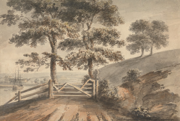 View from Ashton Meadows Bristol 1791