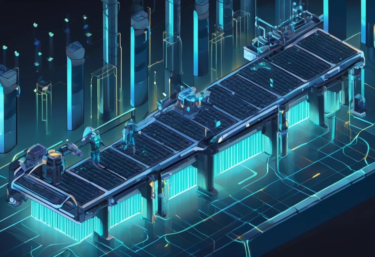 BullMQ architecture: a web API enqueues jobs into a Redis-backed queue, and a pool of worker processes consume and process them with retries and rate limiting