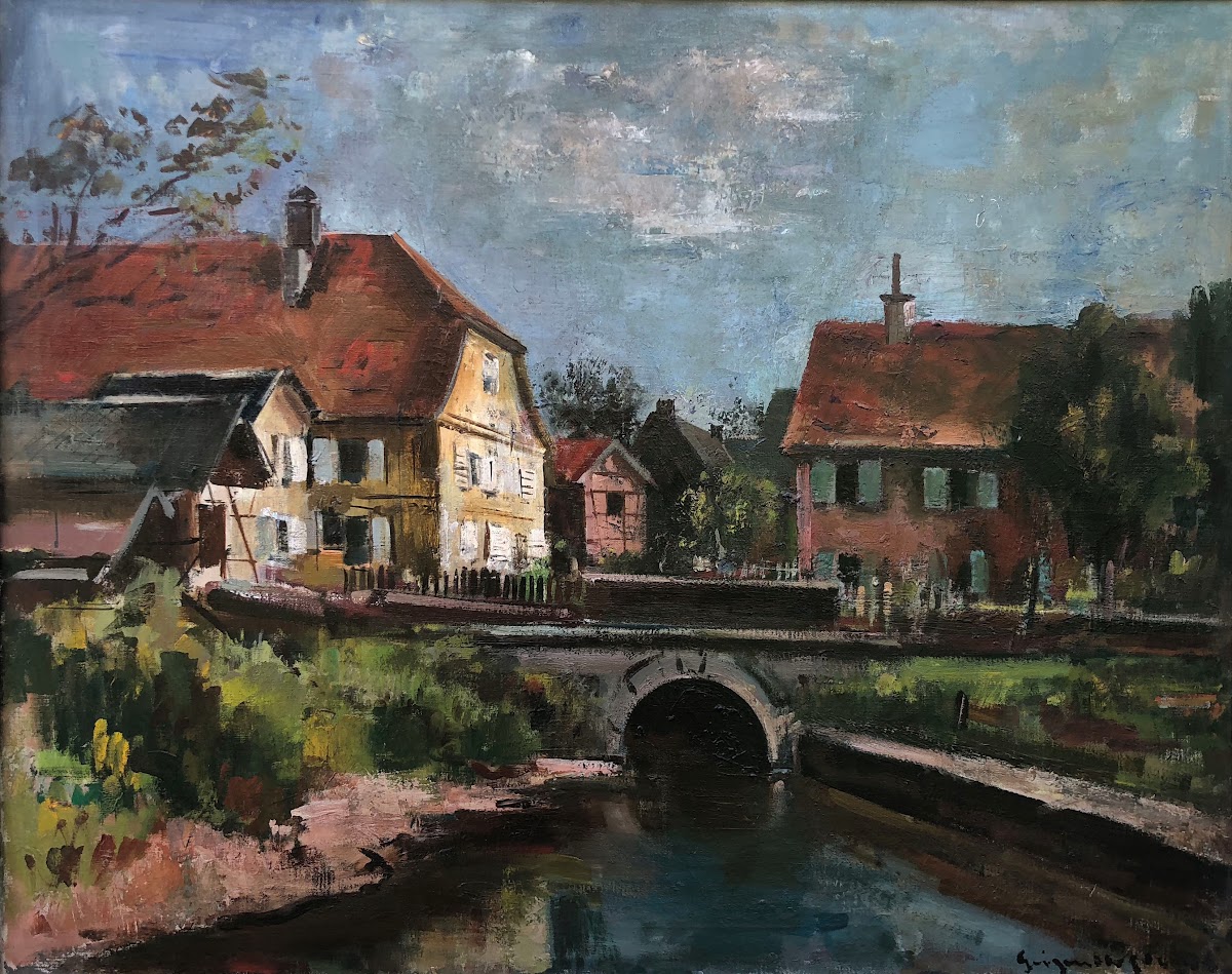 Fränkisches Dorf bei Bamberg 1940
