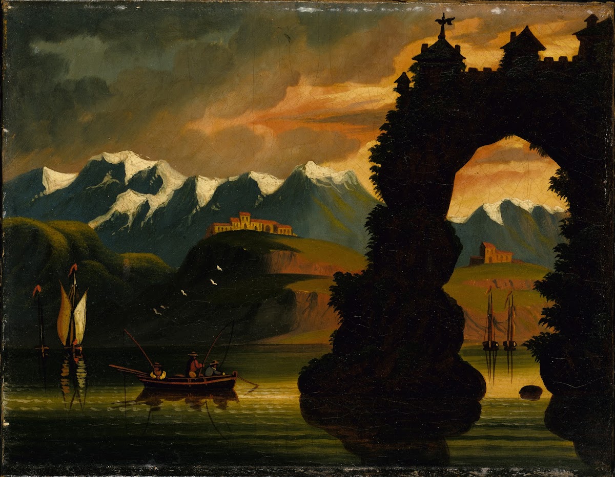 Landscape mid 19th century