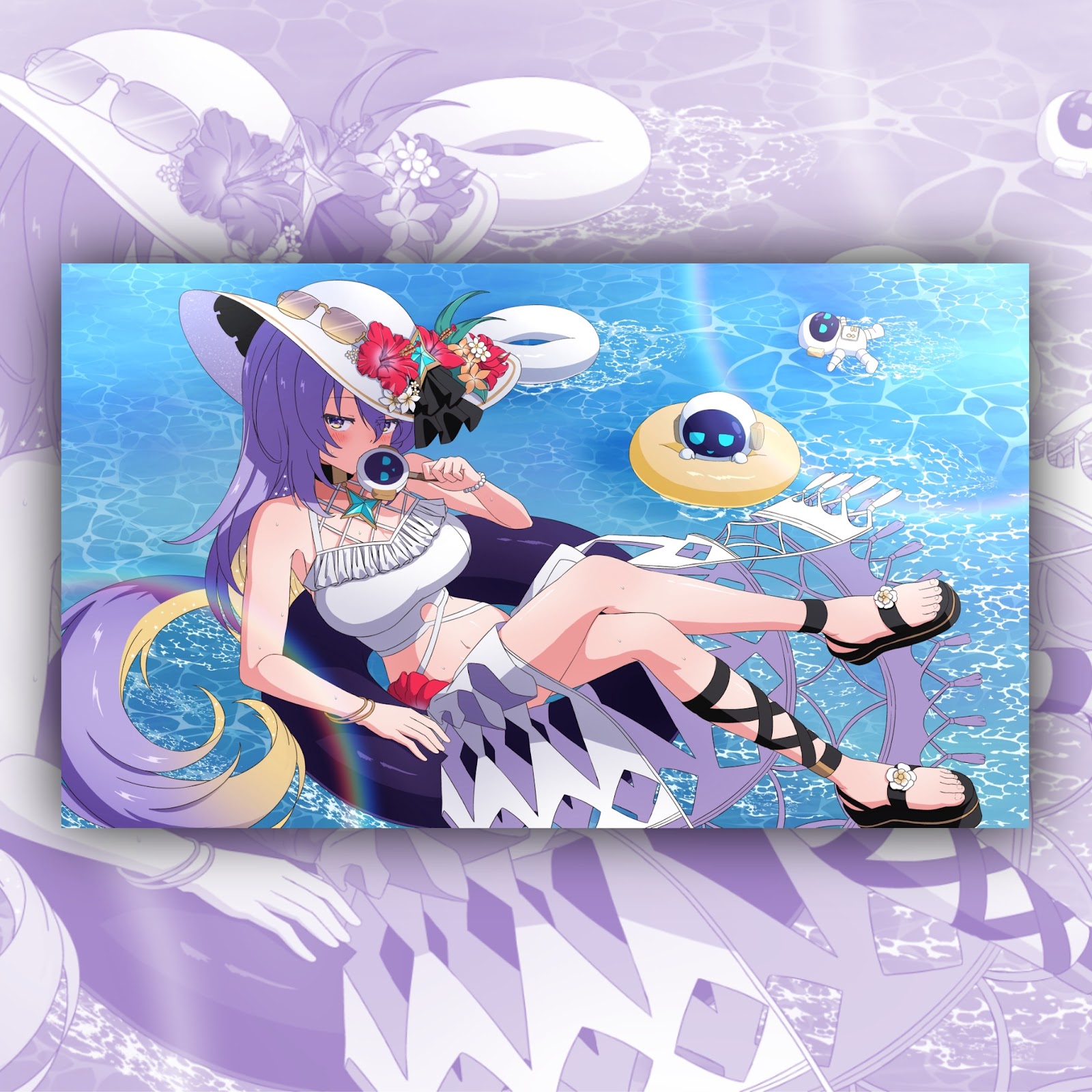 Moona Hoshinova TCG Playmat by Kai/カイ